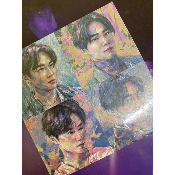 SELF POTRAIT SUHO ALBUM JUNMYEON SEALED KIHNO VER (BARU)