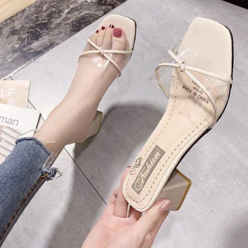 SANDAL WANITA HAK TAHU 3CM KOKOP MIKA