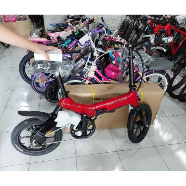 Sepeda Lipat E-Bike United I.O TERBARU