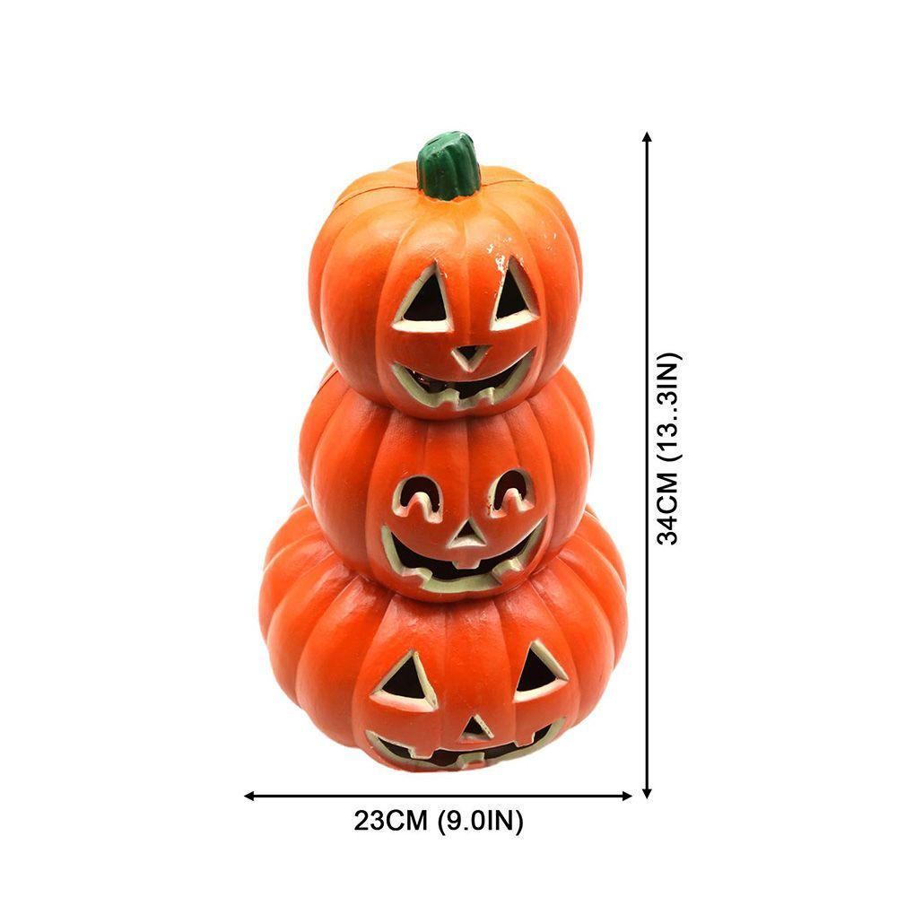 【 ELEGANT 】 Lampu Labu Kreatif Besar Belanja Untuk Rumah Pesta Hadiah DIY Ornamen Perlengkapan Pesta Dekorasi Halloween