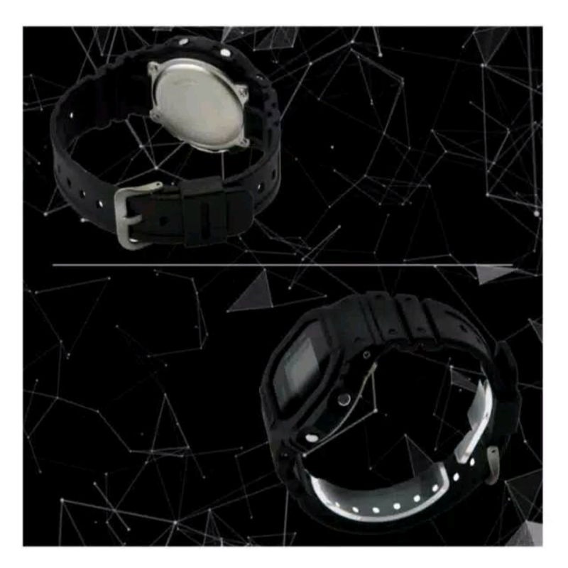 Jam Tangan Pria Sporty Casio Gshock GLS5600 Black