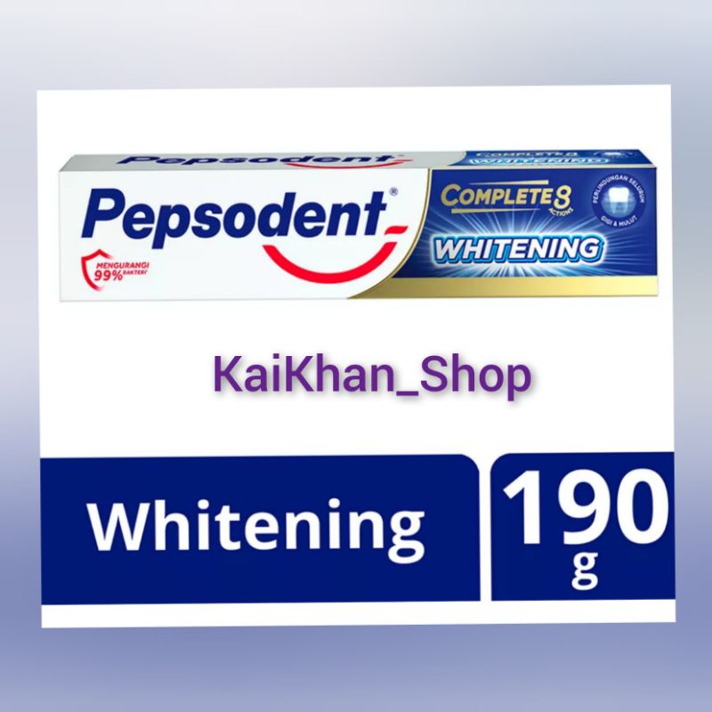 PEPSODENT Pasta Gigi Whitening - 190gram