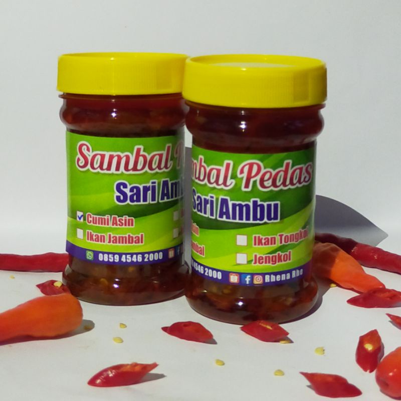 

sambel cumi asin pedas