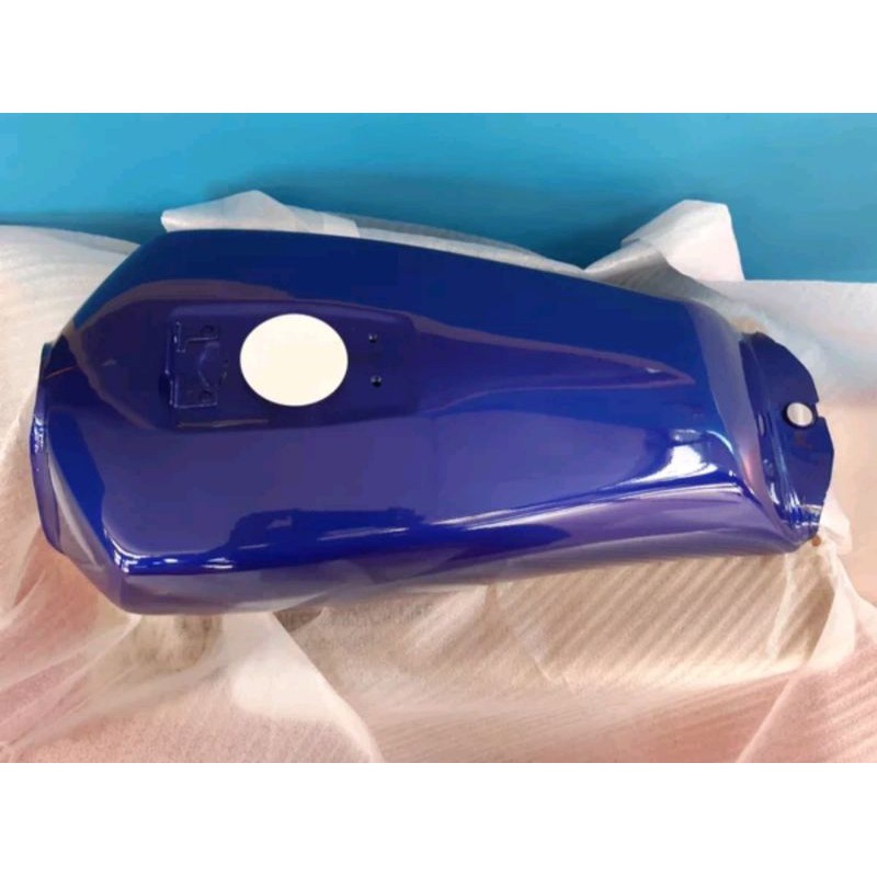 tangki rx king biru polos asli yamaha original