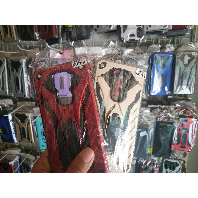 case xiaomi redmi note 9 iron case robot transformer