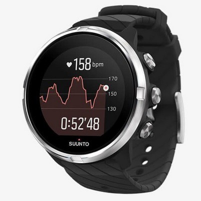 Jam tangan pria original SUUNTO 9 G1 Non Baro Black SS050142000