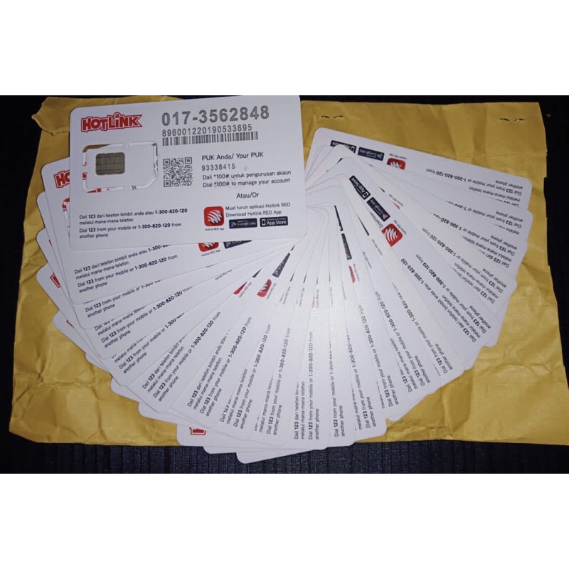 Simcard HOTLINK/MAXIS