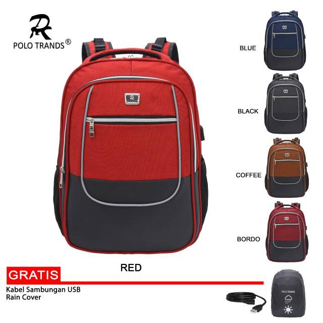 Tas ransel pria impor Polo trands RS-36159