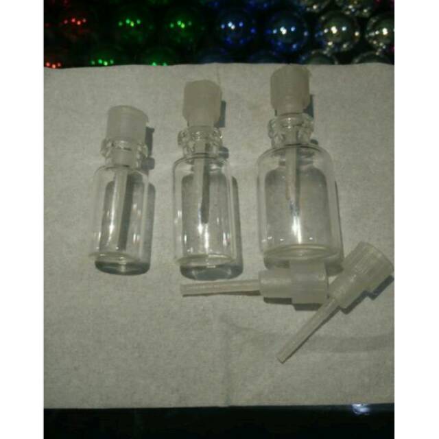 Botol tester kaca / botol bibit parfum
