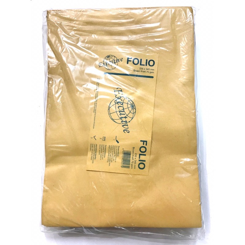 

Amplop Coklat Folio