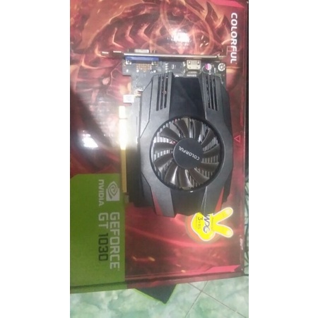 vga gt 1030 2gb ddr5 bukan gtx1050/gtx 750 /garansi resmi masih panjang