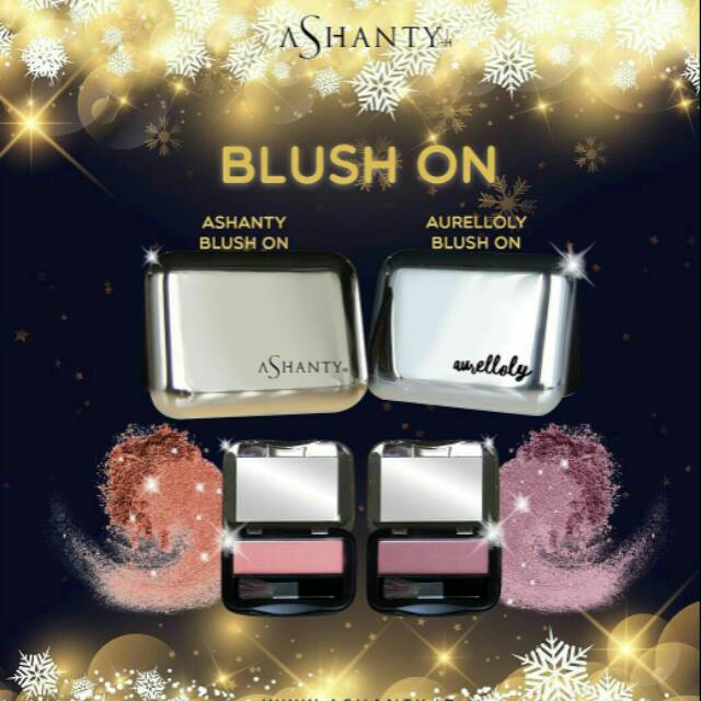BLUSH ON Ashanty Aurelloly 100% Original DISTRIBUTOR RESMI