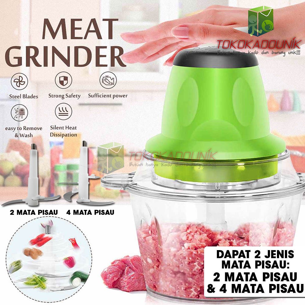 [UKURAN BESAR] BLENDER CAPSULE CUTTER BLENDER DAGING KAPSUL SERBAGUNA 2L / BLENDER PORTABLE