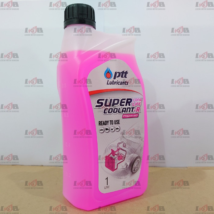 PTT Coolant Motor Mobil Lubricants Super Longlife Premixed 1 Liter