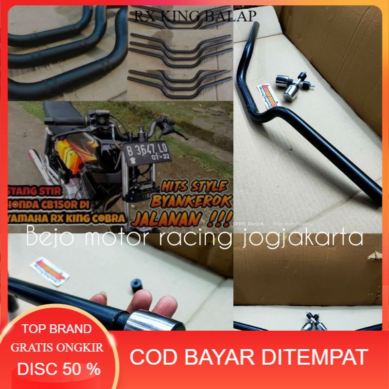 STANG STIR RX KING BYANGKEROK STANG RX KING BALAP STANG CB 150R PNP RX KING FREE JALU STANG BESI