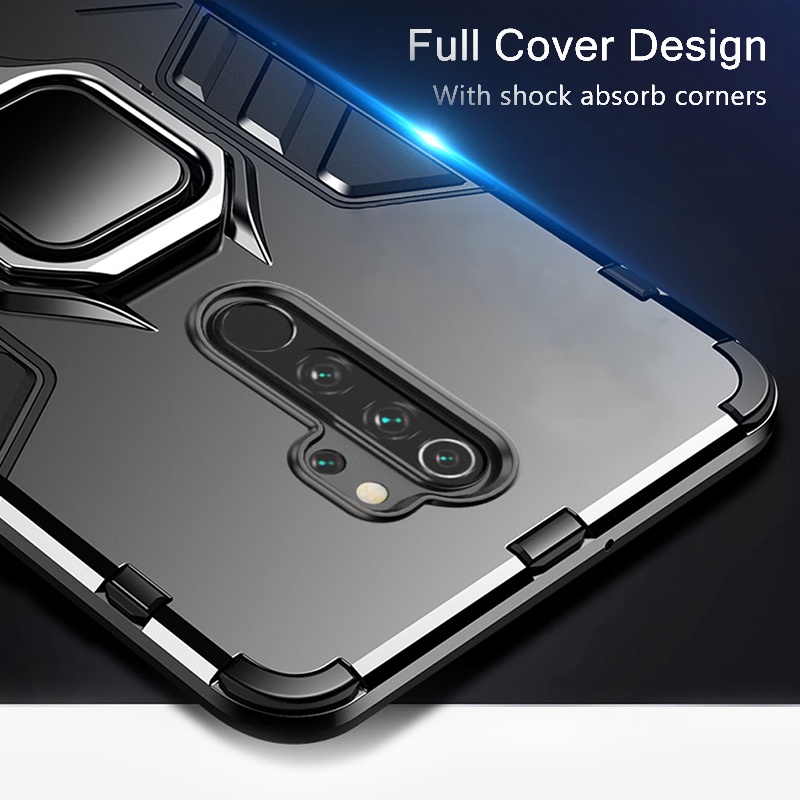 Casing Armor Shockproof + Stand Holder Magnetik Untuk Huawei Nova 8i 8 Pro Nova 8 SE Nova 8