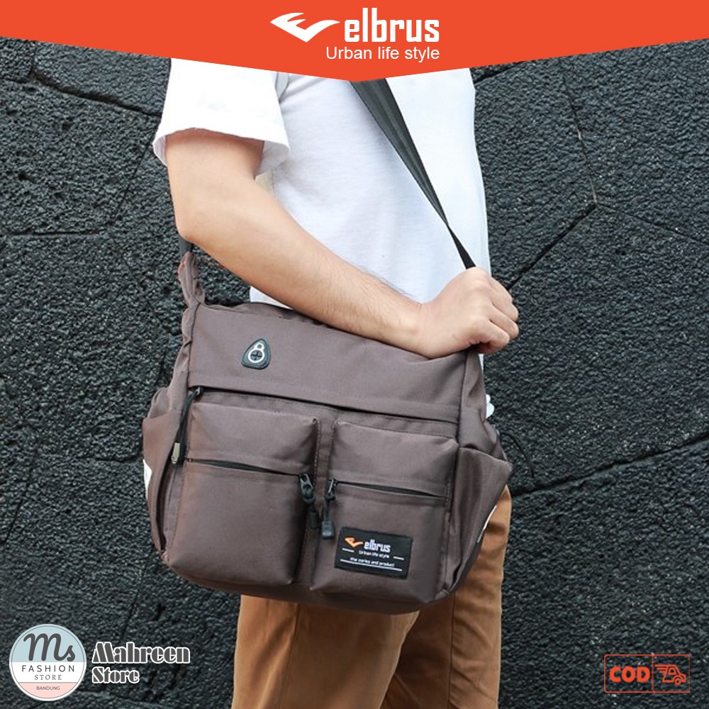 Tas Selempang Besar Pria Tas Slingbag Pria - Elbrus TL 800