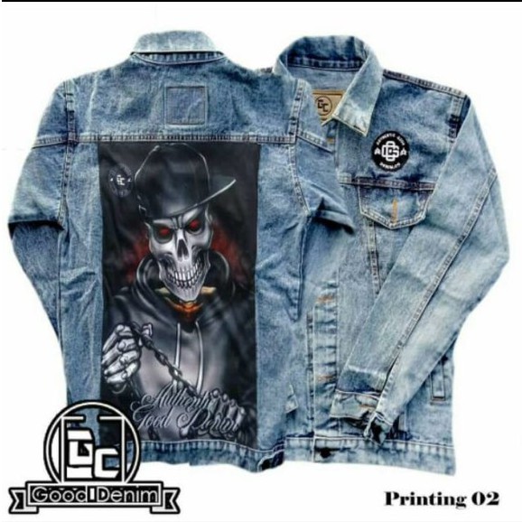 Jaket Jeans Good Denim Jaket Sandwash GC