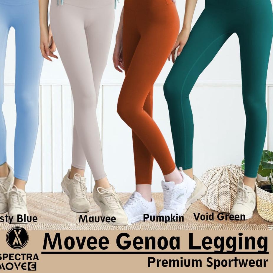 Top Produk.. LEGGING GENOA HW Compression Celana Olahraga Legging Senam Yoga Zumba Aeobic Gym Fitnes