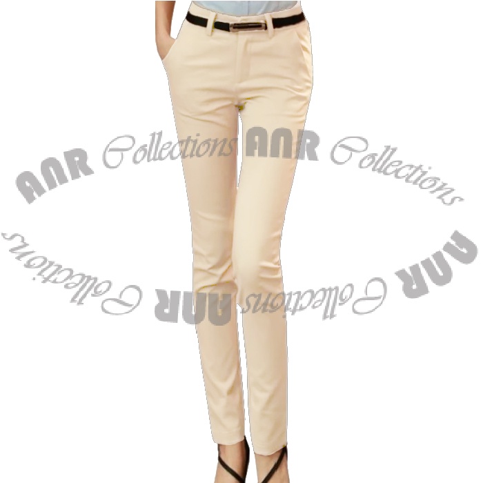 Celana Panjang Standard Reguler Chino/Cino/Chinos Wanita/Cewek Murah Berkualitas - Krem/Abu/Hitam