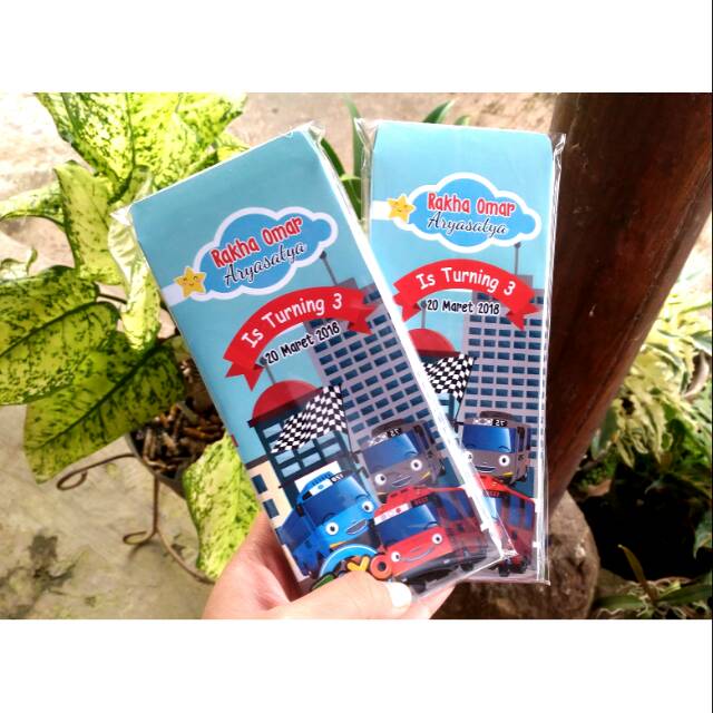 

Paket 50pcs Amplop Custom 17x8 cm