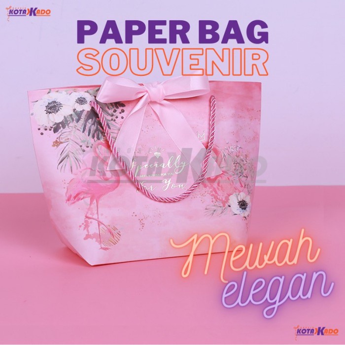 

(TERLARIS) AF693 Paper Bag Kado Goodie Bag Paperbag Tas Souvenir Bingkisan Ultah