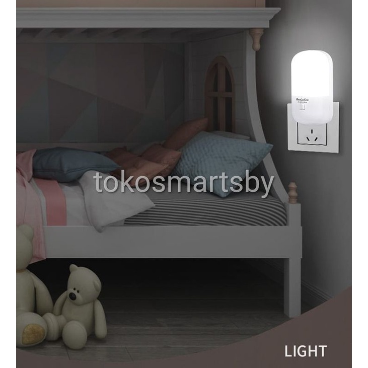 LAMPU TIDUR LAMPU MALAM / LED NIGHT LIGHT / LAMPU MINI HEMAT ENERGI 2WARNA