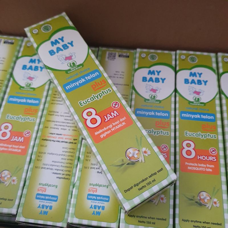 My Baby Minyak Telon Plus 150ml - minyak telon - minyak bayi