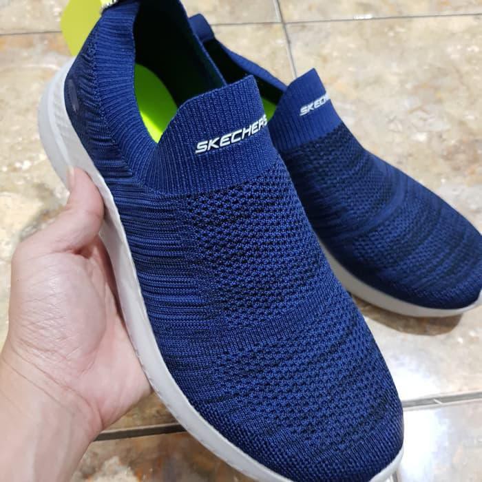 Sepatu Original Skechers Matera Graftel / Navy