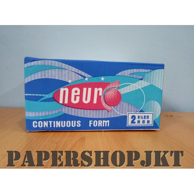 

Continous Form 91/2 x 11 2 Ply/2 ( K2/2 Neuro ) NCR / Kertas Komputer