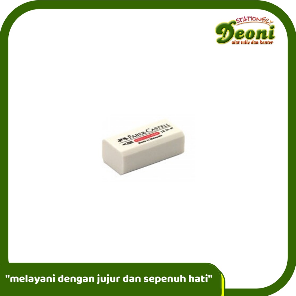 

FABER-CASTELL Eraser Small White Penghapus Kecil