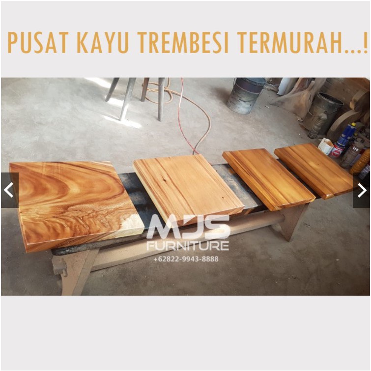 Papan Kayu Trembesi Kotak