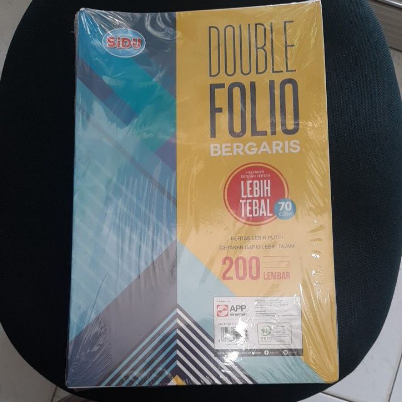 

KERTAS FOLIO BERGARIS SIDU PERPACK (200 LEMBAR)