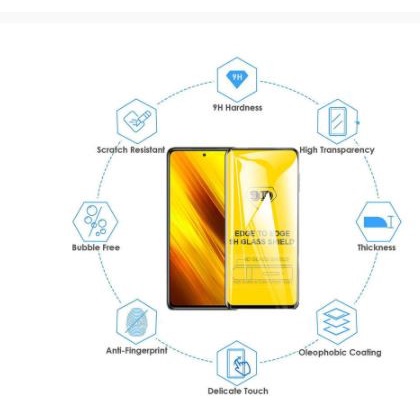 Tempered Glass Full Oppo A5s/A7/A12 Dan F9 Full Cover