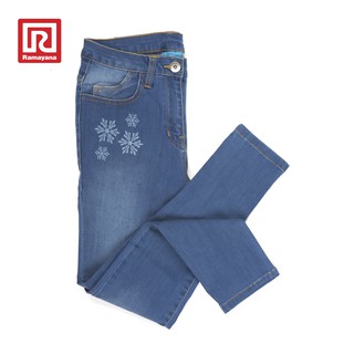  Ramayana  x Disney Frozen Celana  Jeans  Panjang sablon 