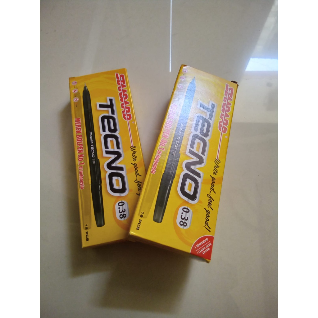 

Pulpen Standard Techno 0.38mm (12 pcs)