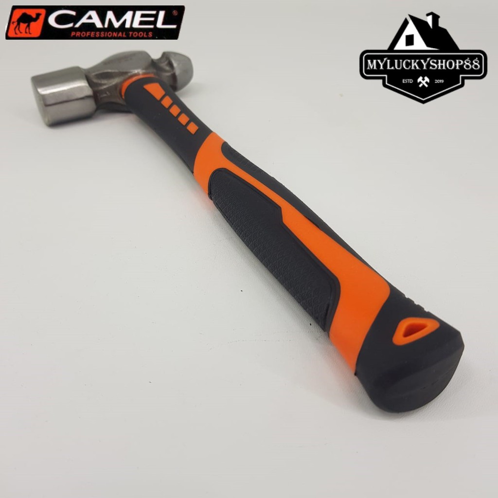 Camel Palu Konde 1LB Ball Pein Hammer Rubber Grip Karet 1 LB