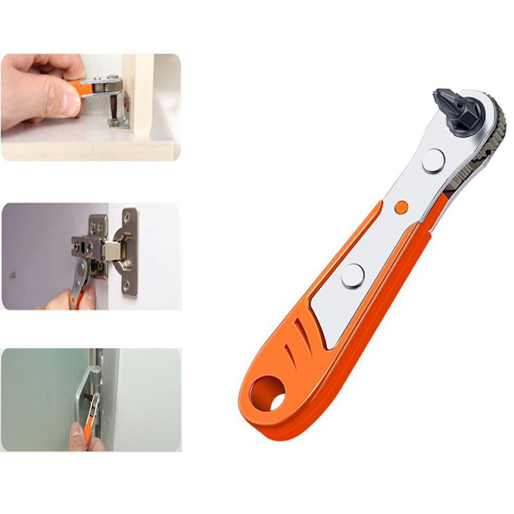 Lanfy Spanner Mini Magnetic Hexagon Screwdriver Metal Torx Quick Release Socket Obeng Alat