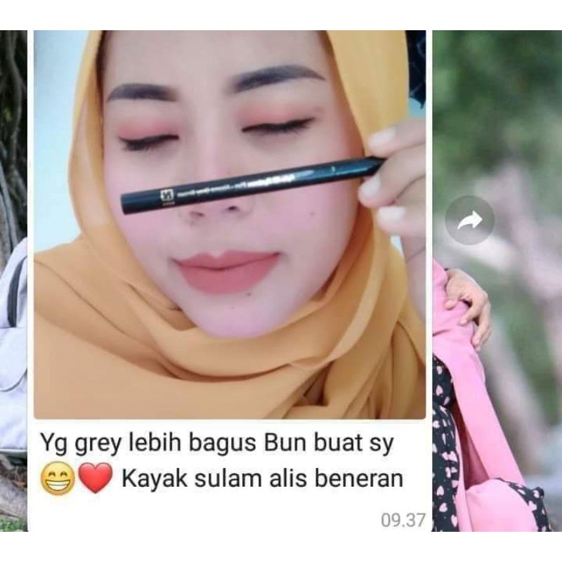 PRODUK TERLARIS! Pensil alis terlaris AYLA, pensil alis nasa, Pensil alis 4D, AEENA - ALEENA