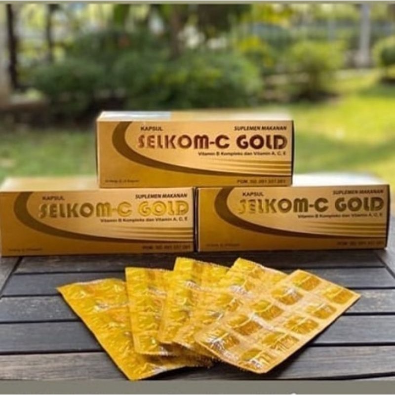 Selkom C Gold Eceran strip/10 kapsul