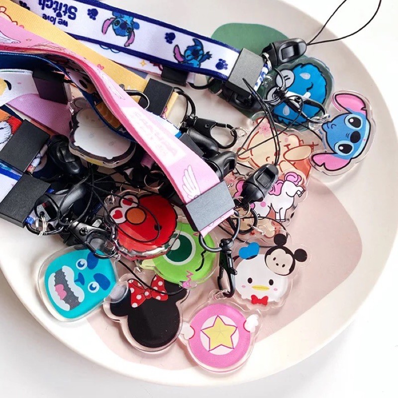 [ New ] tali hp gantungan hp panjang  akrilik Lanyard tali hp serbaguna aksesoris hp