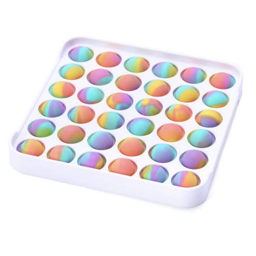 Simple Dimple Simpl Dimpl Fidget Sensory Tik Tok Tiktok Toy Pop It Its-Simple Square Mix