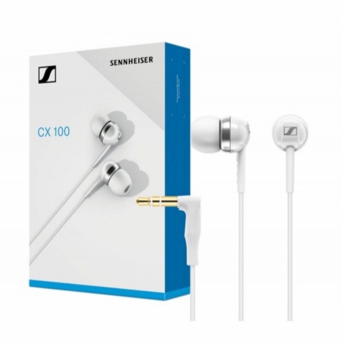 SENNHEISER CX 100 / CX100 IN-Ear Earphone Garansi Resmi IMS