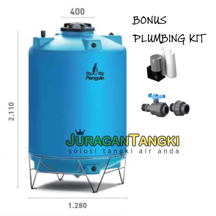 Tangki Air TOTAL DRAIN PENGUIN TD 200 (2000 liter) Toren kuras pinguin