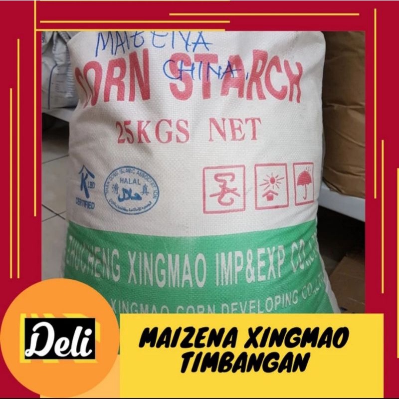 

Xingmao Tepung Maizena 500gr Repack/Tepung Maizena Xing Mao China Repack Timbangan 500gr Pati Jagung