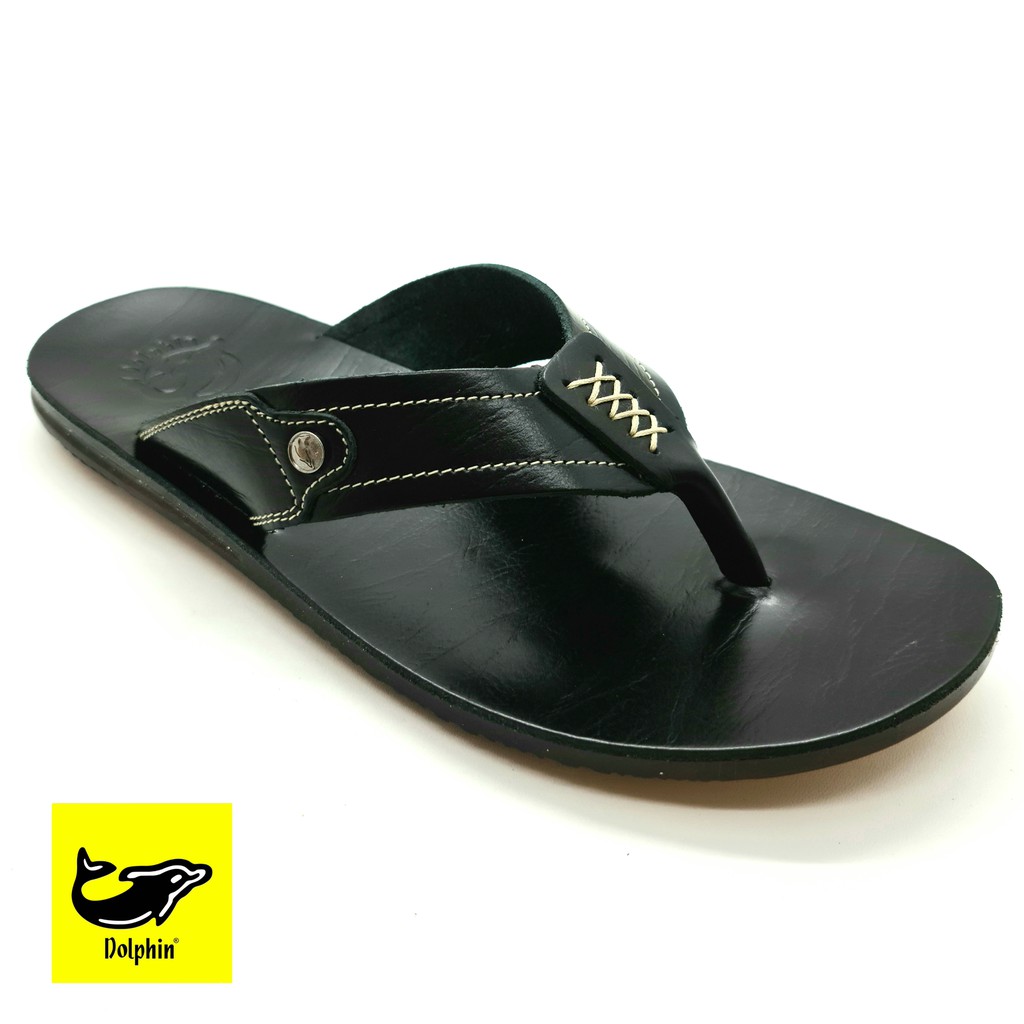 Dolphin Sandal Jepit Pria Kulit Asli "Kane"