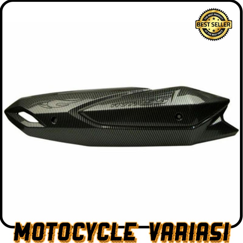 Cover knalpot aerox 155 carbon nemo