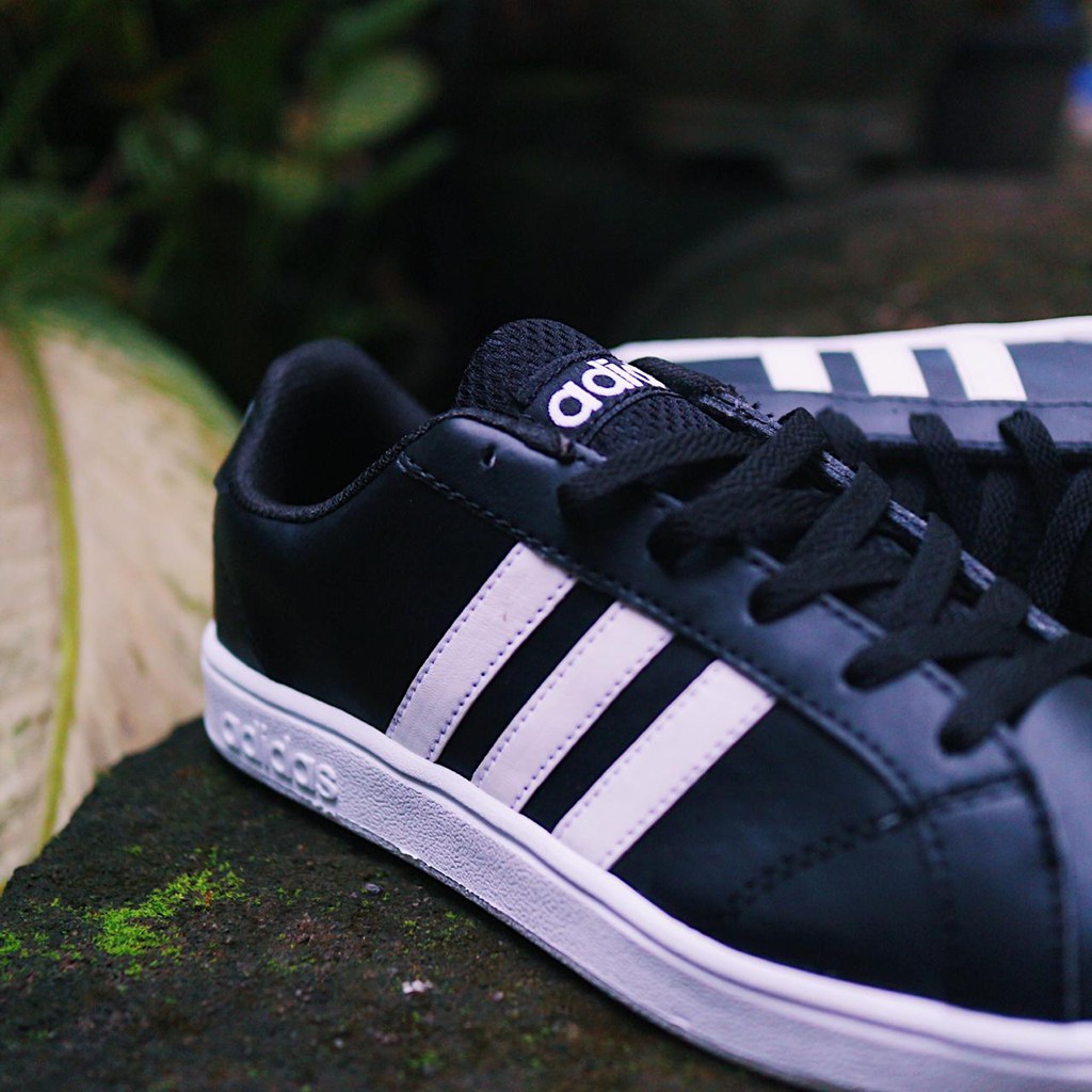 Adidas Neo Baseline Black List White