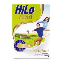 

SUSU HILO GOLD RASA VANILLA, COKELAT, ORIGINAL LENGKAP 500 GR