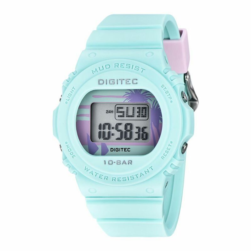 Jam Tangan Cewek Digitec 7110 Original / DG 7110 jam tangan wanita Digitec 7110 Digital strap rubber